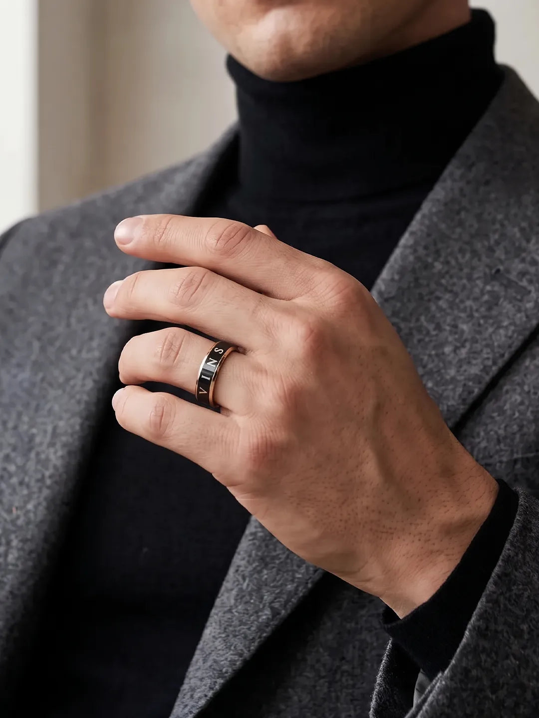 V Collection - Dual Colour Ring