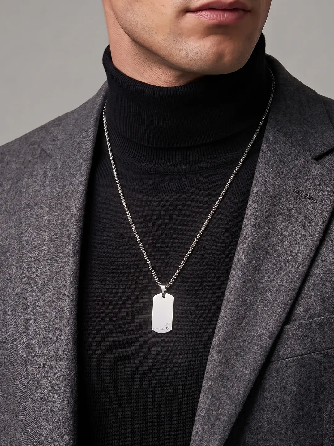 V Collection - V Signature Tag Pendant
