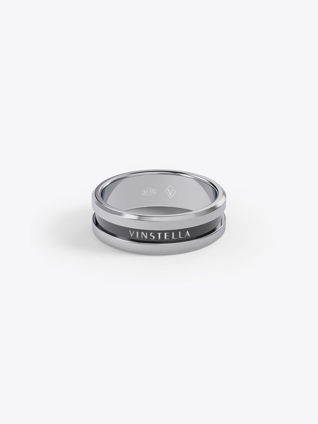 V Collection - V Maverick Ring (Black)