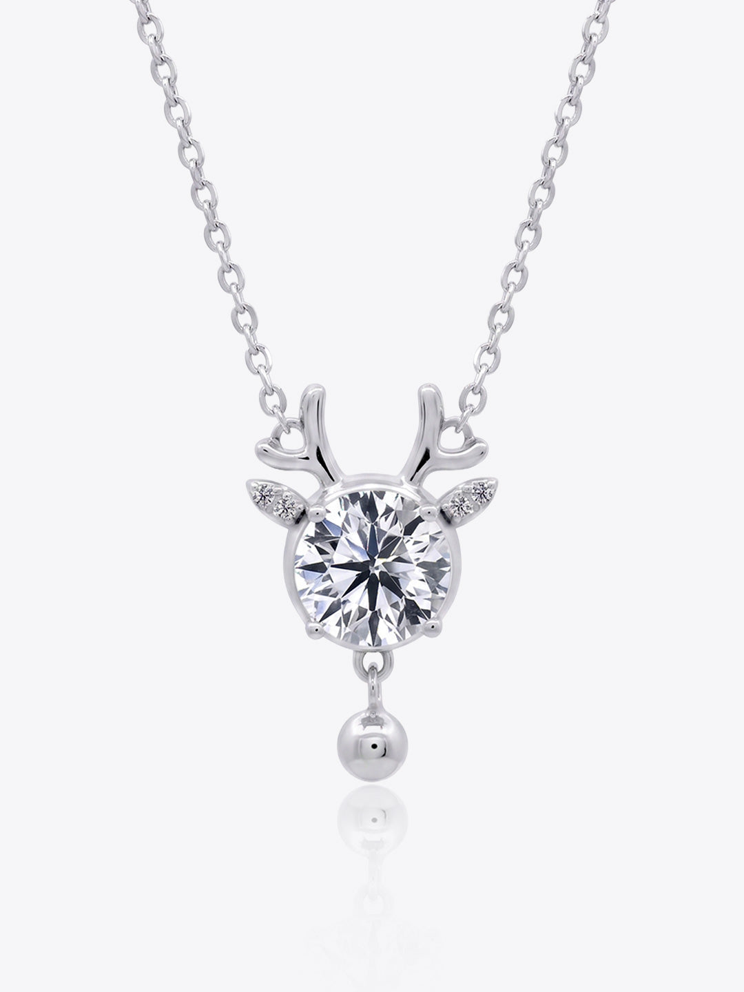 Antler Snow Drop Necklace