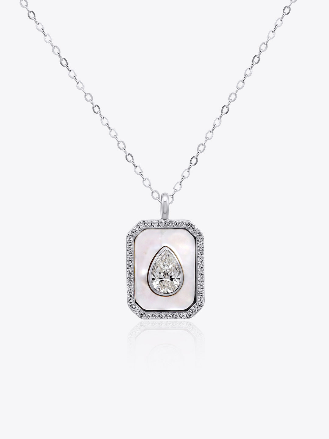 Iridescent Inlay Necklace