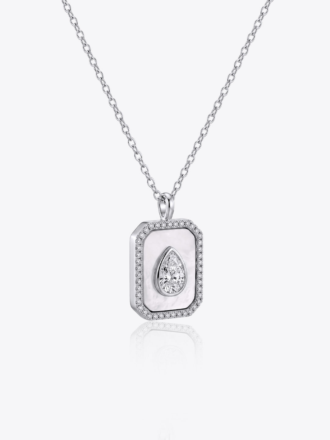 Iridescent Inlay Necklace