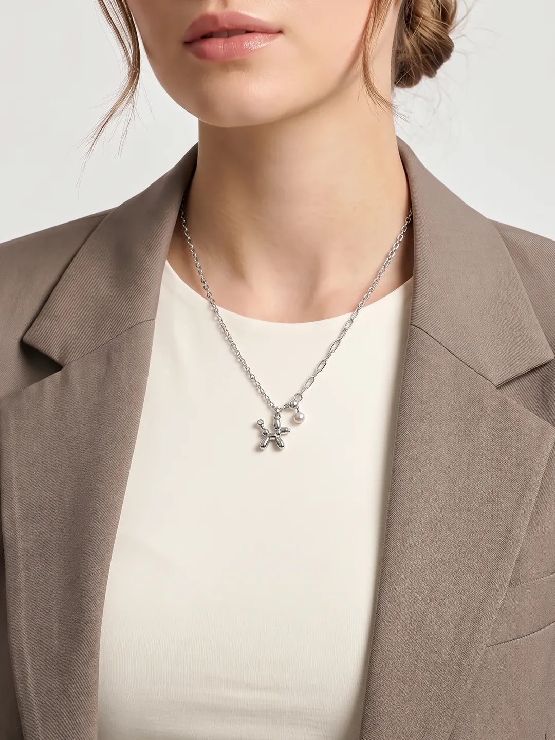 Balloon Da Pup Necklace